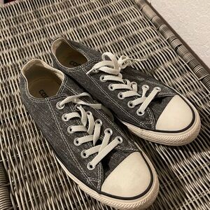 Converse Gray and White Sneakers